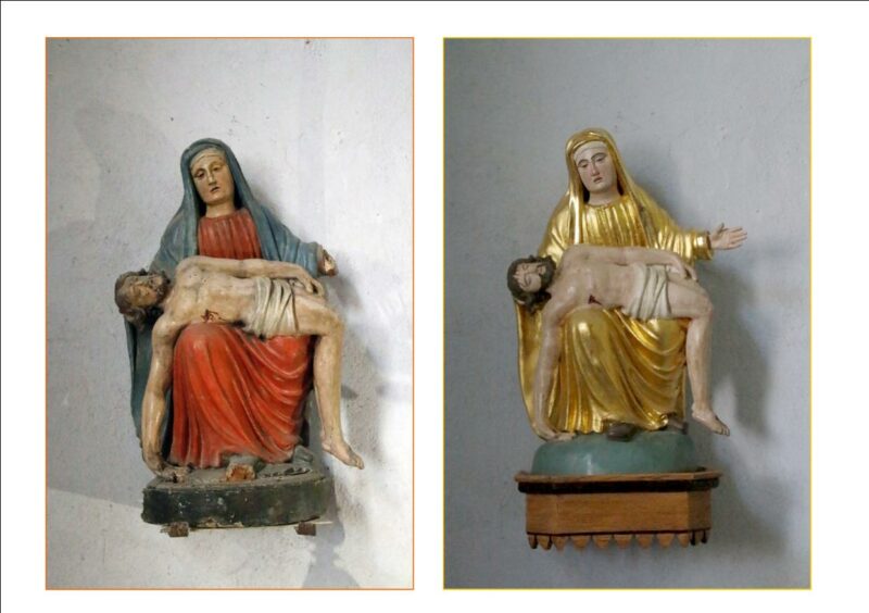 église de La Celle (63) Piéta, photo Rémy PRUNY